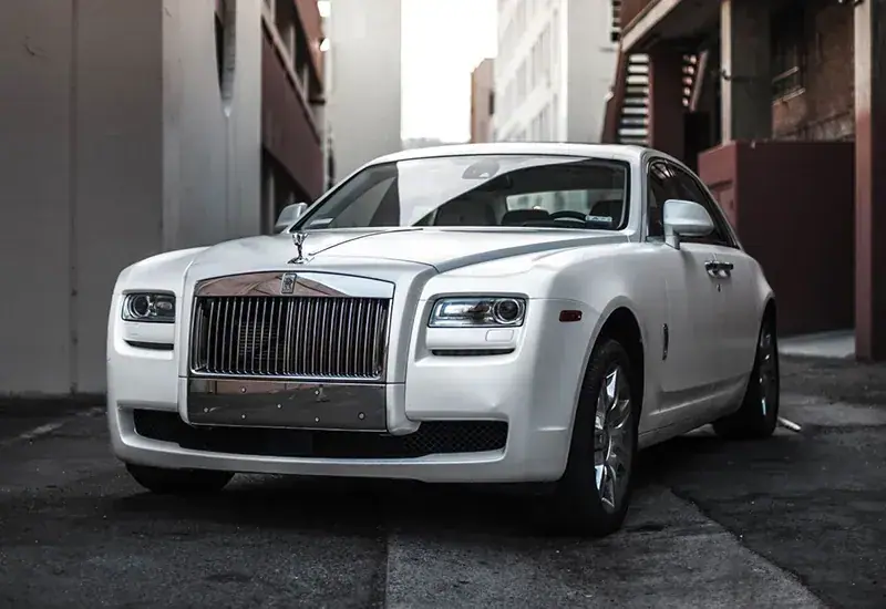 White Rolls-Royce wedding car — Executive Sedans
